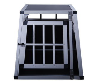 Boîte de transport pour chien en aluminium, petite