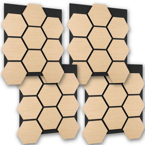 Akustikpaneele Sonic Shield Eiche 4er Set