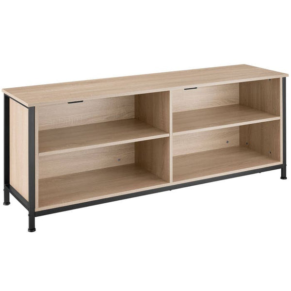 Sideboard Navan 147x41x60,5cm Industrial Holz hell, Eiche Sonoma