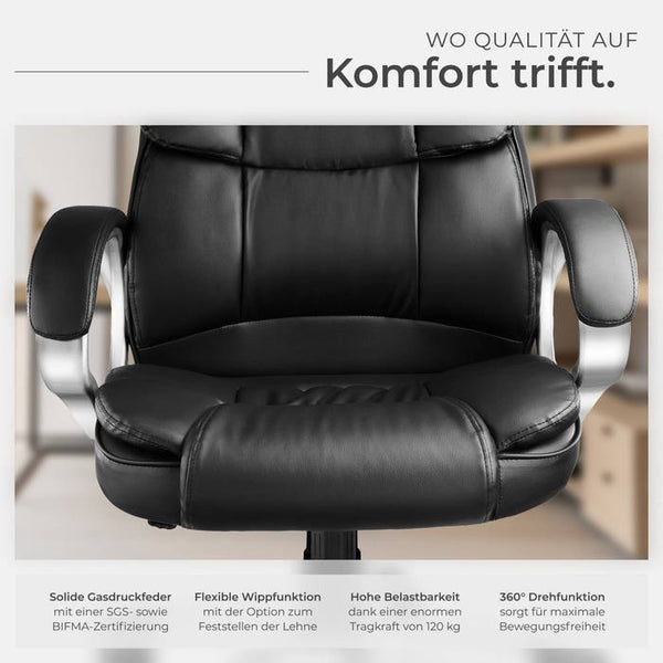 Jonas executive chair, black