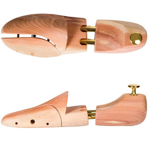 3 Paar Schuhspanner Zedernholz Grösse 42-43