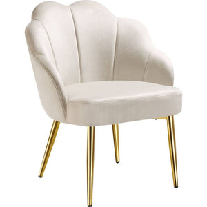 Cocktailsessel Hellen créme/gold pro Stück