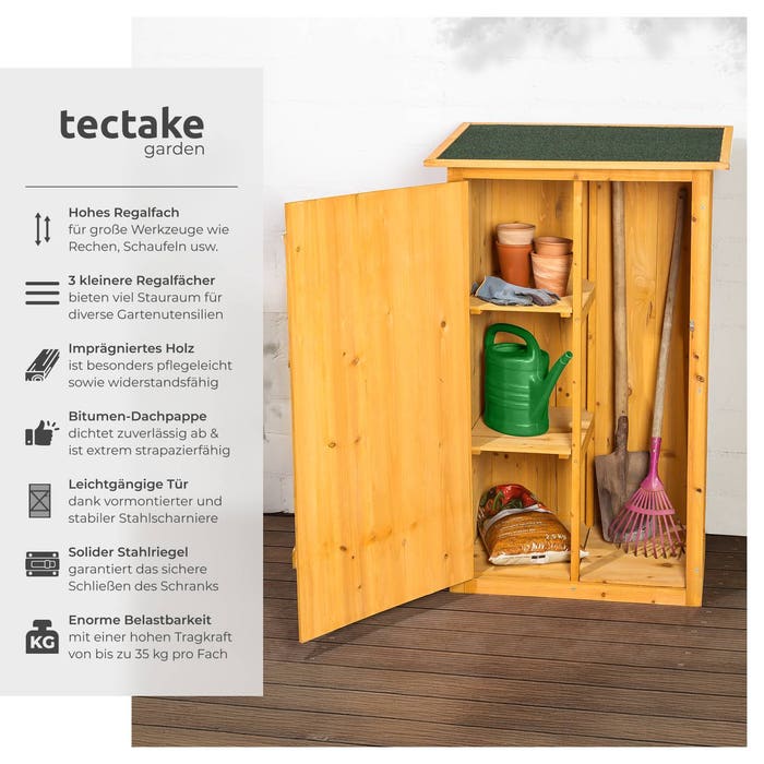 Gartenschrank mit Flachdach Taman