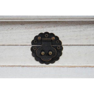 Weinregal Lucan, Flaschenregal, Shabby-Look, Vintage