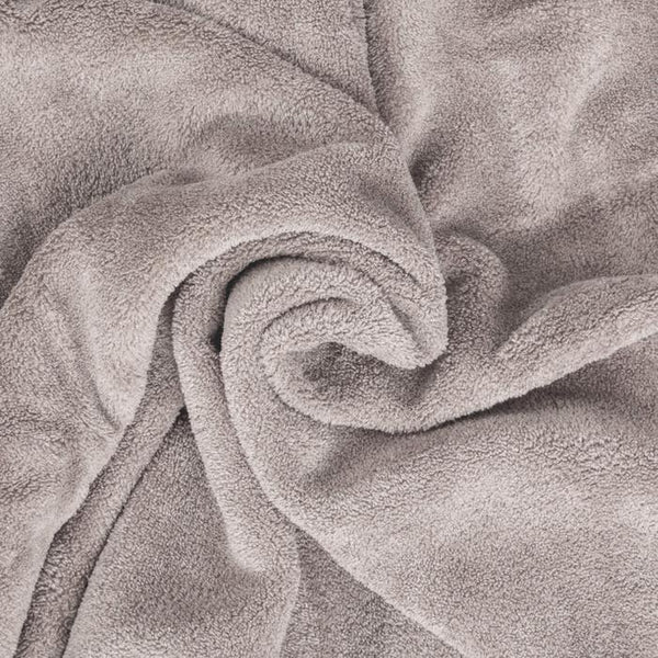 2 cuddly blankets with sleeves, grey, 180 x 150 cm