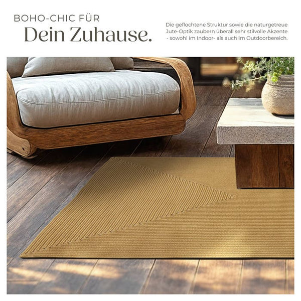 Tapis tressé Raya 120 x 170 cm