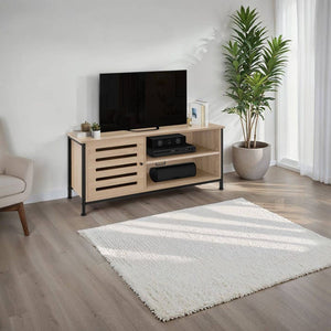 TV-Board Galway Industrial Holz hell, Eiche Sonoma
