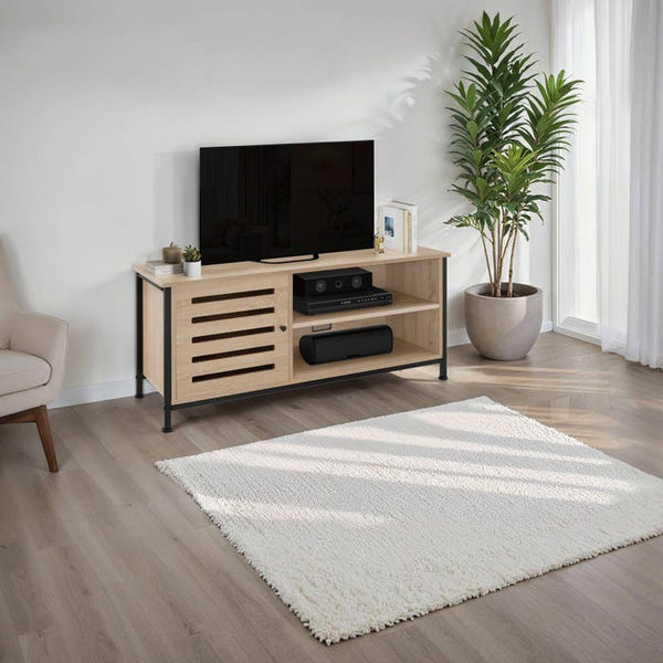 TV-Board Galway Industrial Holz hell, Eiche Sonoma