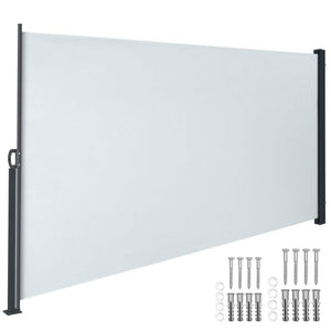 Seitenmarkise grau 300 x 160 cm