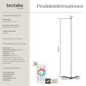 LED-Stehlampe Spectra pro Stück