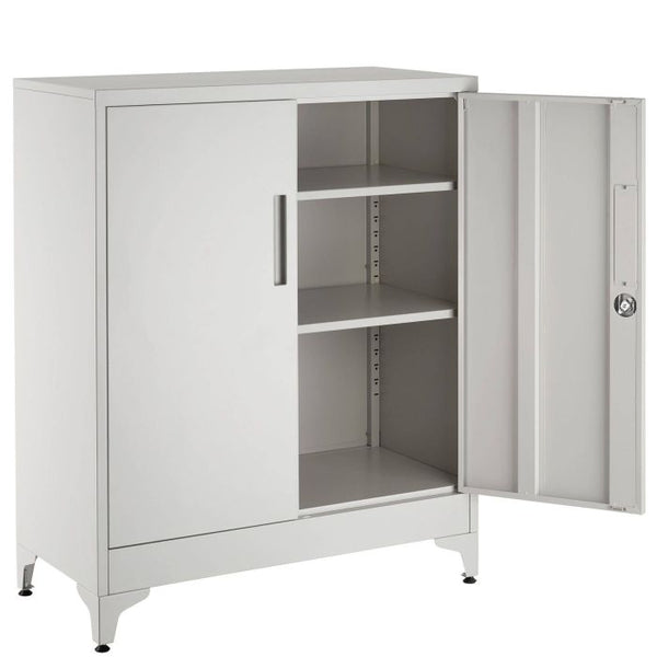 Aktenschrank Blake grau 2er Set