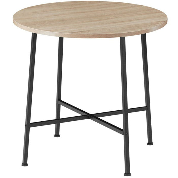 Esstisch Ennis Industrial Holz hell, Eiche Sonoma
