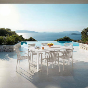 Gartenstühle Alcudia taupe 4er Set