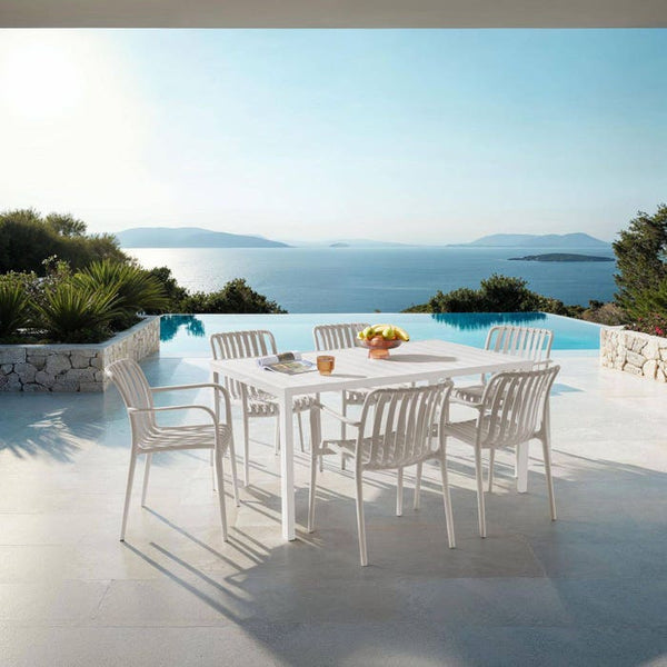 Gartenstühle Alcudia taupe 4er Set