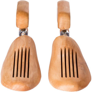 2 Paar Schuhspanner Lotusholz Grösse 44-45