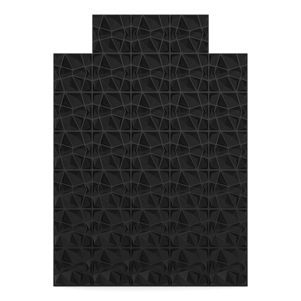 3D Wandpaneel 33er Set schwarz