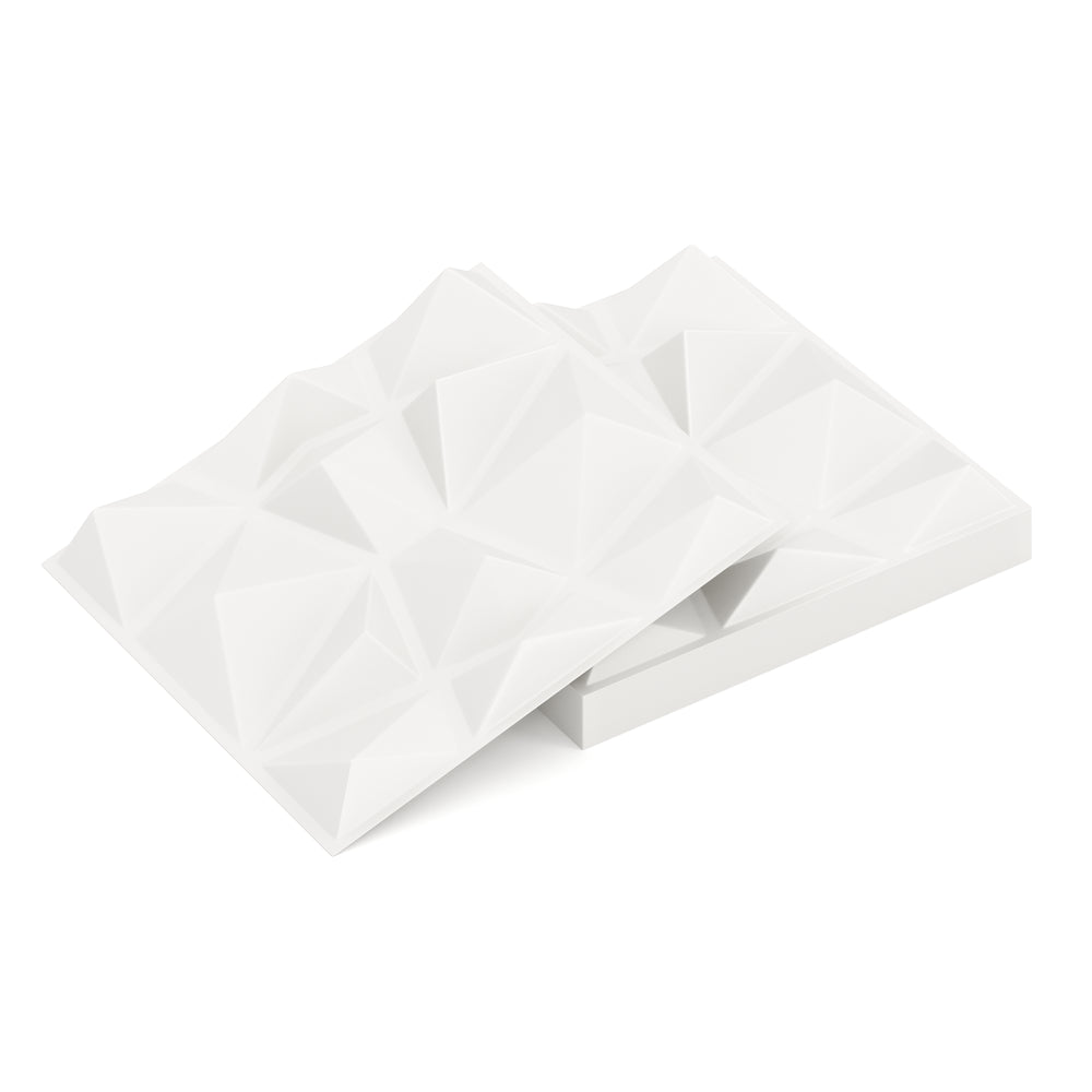 3D Wandpaneel 33er Set weiss