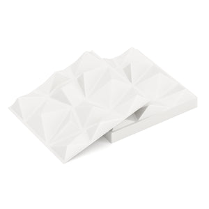 3D Wandpaneel 33er Set weiss