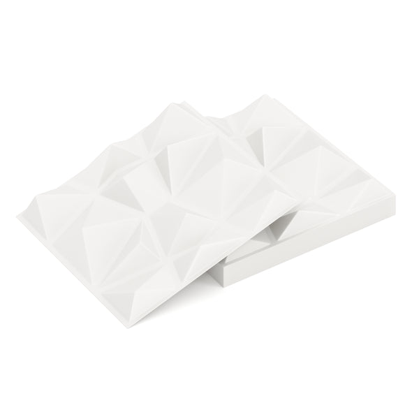 3D Wandpaneel 33er Set weiss