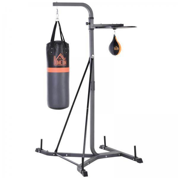 Boxsackhalterung Boxsackständer mit Punchingball 100 KG Belastbar Boxsack