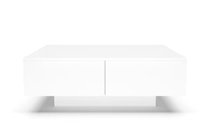 Table d'appoint TALA 88 x 60 cm blanche