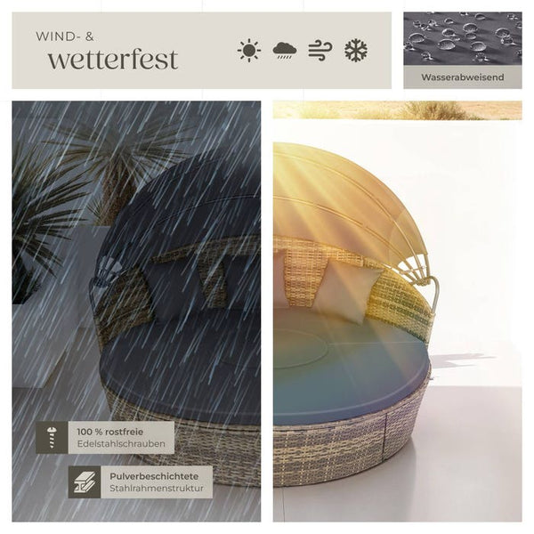 Rattan Sonneninsel Santorin natur