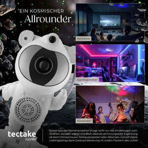 LED-Sternenhimmel-Projektor Astronaut weiss