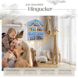 Wandregal Mylittle Story blau