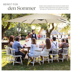 Sonnenschirm Apollon beige
