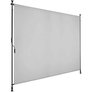 Klemmmarkise Taija hellgrau 200 x 310 cm