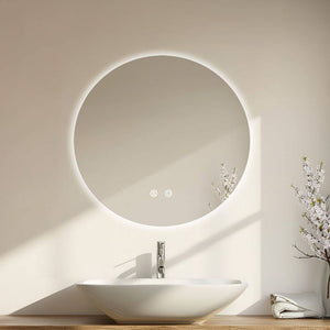 Runder LED Badezimmerspiegel Aurora 60 cm