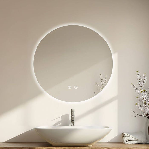 Runder LED Badezimmerspiegel Aurora 60 cm