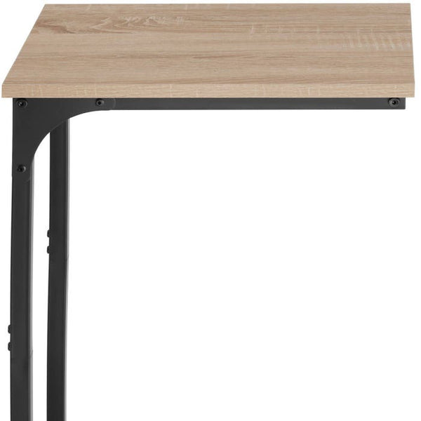 Beistelltisch Erie 40x30x63cm Industrial Holz hell, Eiche Sonoma