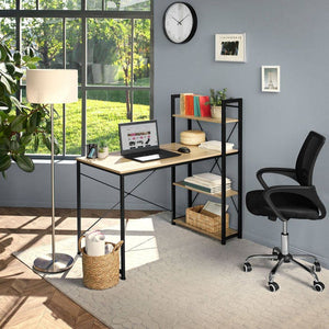 Computer-Schreibtisch Hershey 122x61x120cm Industrial hellbraun