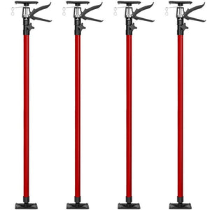 4 Deckenstützen 115 bis max. 290cm rot