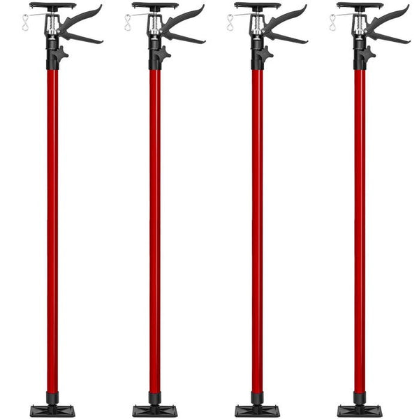 4 Deckenstützen 115 bis max. 290cm rot