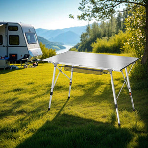 Campingtisch Bastian silber