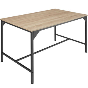 Esstisch Belfast Industrial Holz hell, Eiche Sonoma