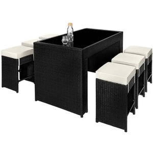 Aluminium Rattan Barset Ibiza