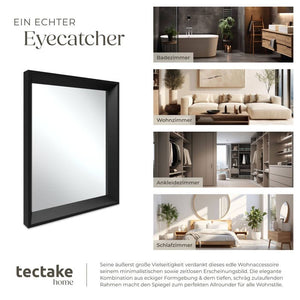 Rechteckiger Wandspiegel Elina 40,6 x 50,8 cm