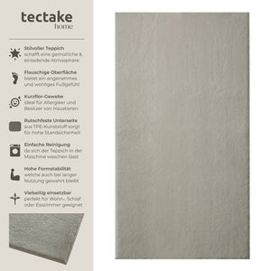 Short pile carpet Soft Zone Sand 80 x 150 cm 