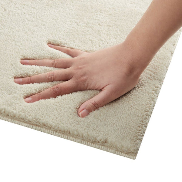 Tapis à poils courts Soft Zone beige 120 x 170 cm 