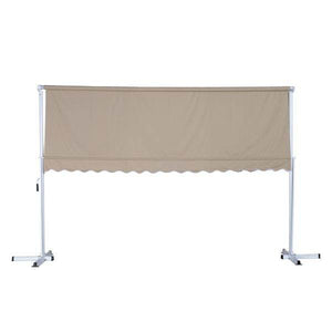 Standmarkise Gartenmarkise mit Faltarm Creme 3m x 3m
