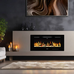 Elektro-Wandkamin Luci 91,5 x 12 x 43 cm
