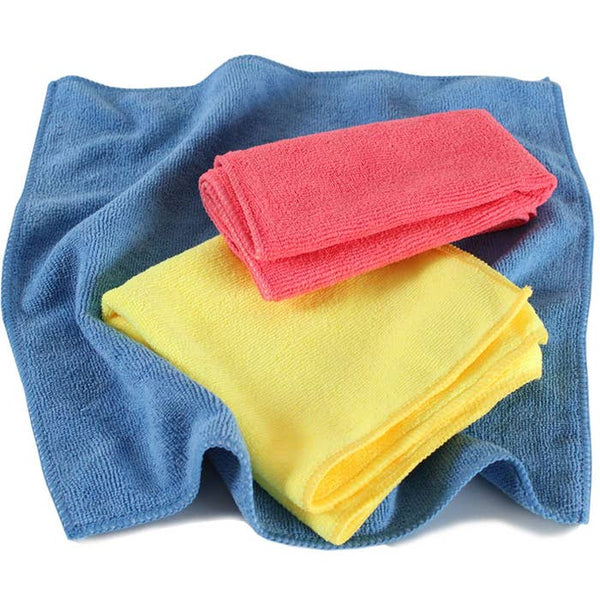200 microfiber cloths, 35x35cm, washable