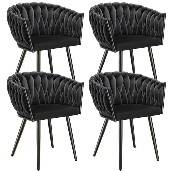 Esszimmerstuhl Astano schwarz 4er Set