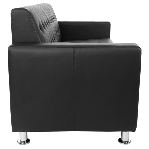 3er Sofa Kunda Couch Loungesofa Schwarz