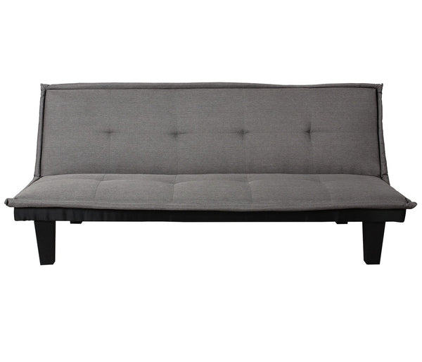 3er Schlafsofa Klappsofa Gästebett 170x100cm dunkelgrau