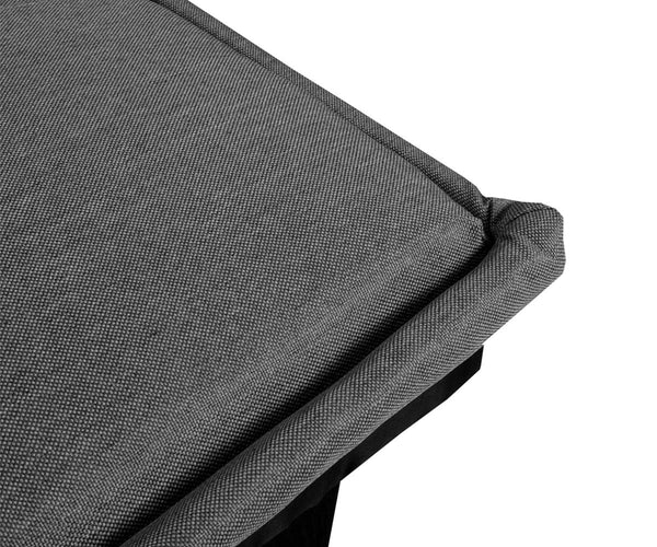 3er Schlafsofa Klappsofa Gästebett 170x100cm dunkelgrau