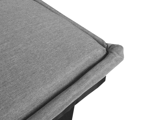 3er-Schlafsofa mit Schlaffunktion Textil 170x100cm hellgrau